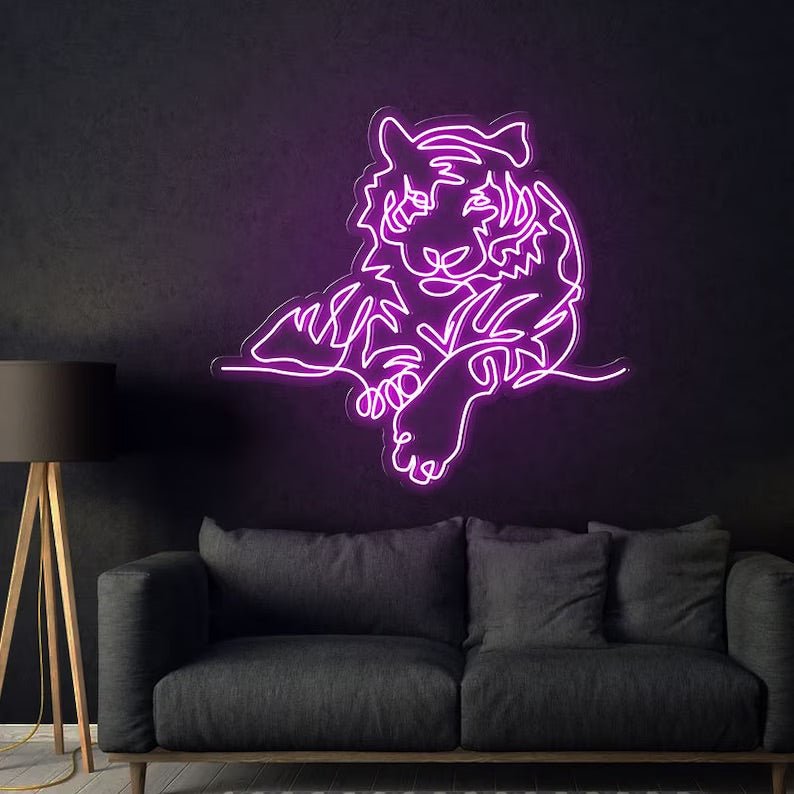 Tigre neon - Skizzografico