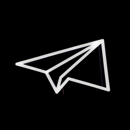 Neon flyer - Skizzografico
