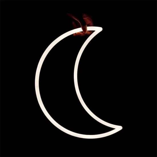 Luna neon - Skizzografico