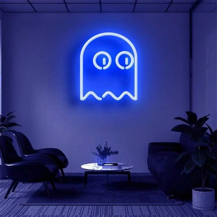 Neon pac man - Skizzografico