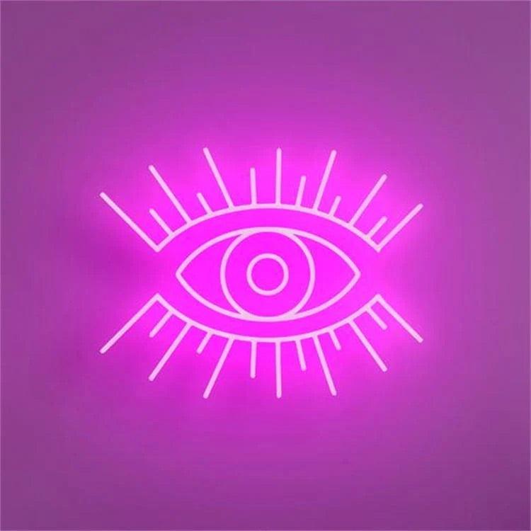occhio neon - Skizzografico