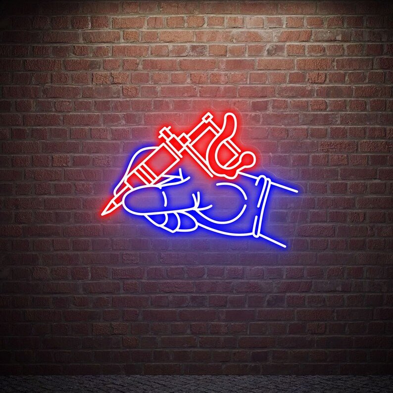 Tattoo neon - Skizzografico