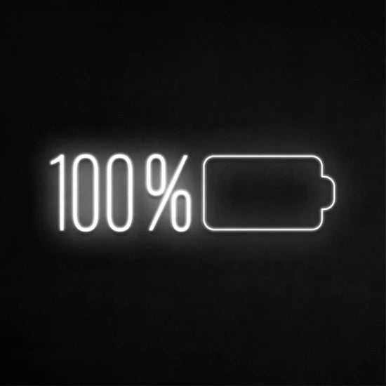 Neon batteria 100% - Skizzografico