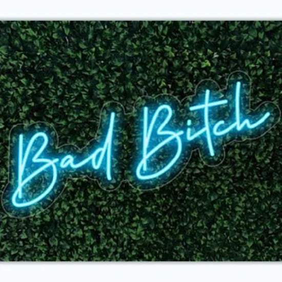 Bad bitch neon - Skizzografico