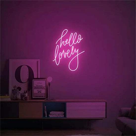 Hello lovely neon - Skizzografico