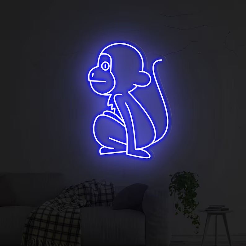 Scimmia neon - Skizzografico