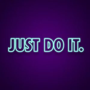 Just do it 2 neon - Skizzografico