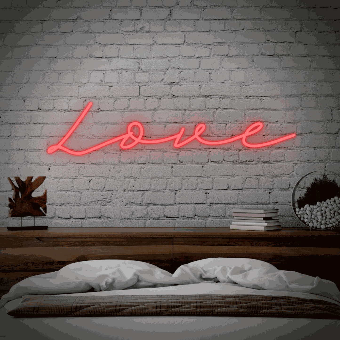 love allungato neon - Skizzografico