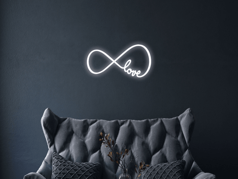 love infinito neon - Skizzografico