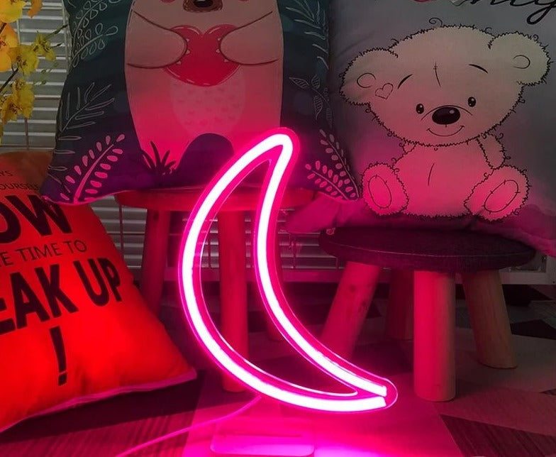 Luna lampada neon - Skizzografico