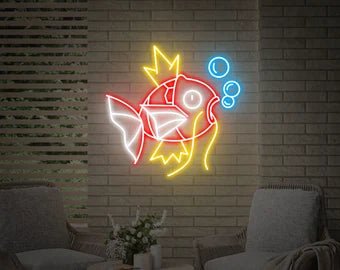 Magikarp neon - Skizzografico