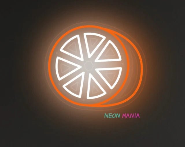 mandarino neon - Skizzografico