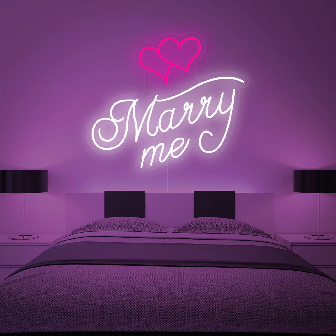 Marry me neon - Skizzografico