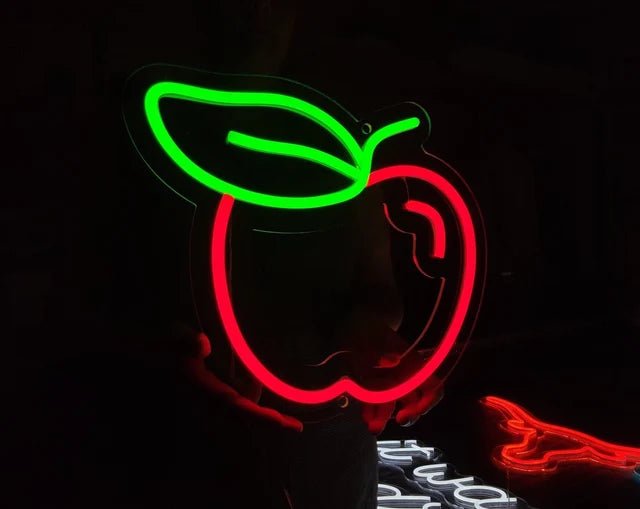 Mela neon - Skizzografico