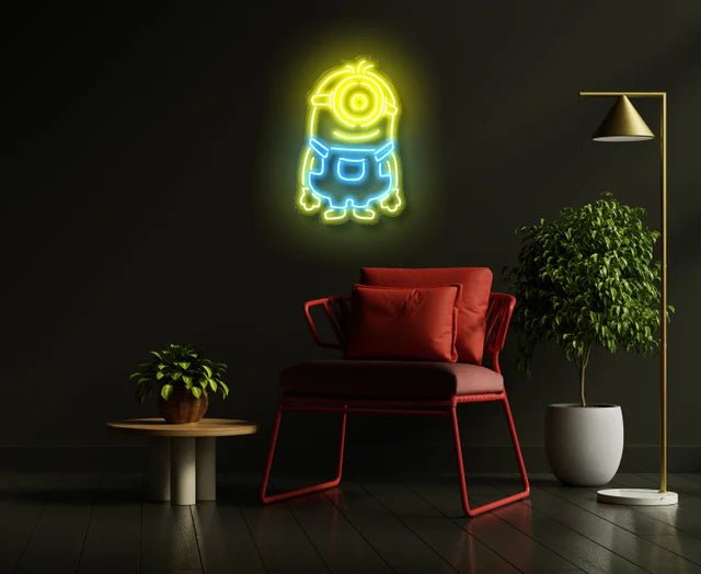Minion neon - Skizzografico