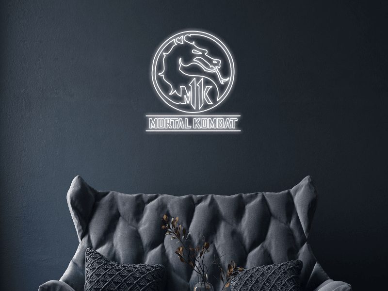 Mortal Kombat neon - Skizzografico
