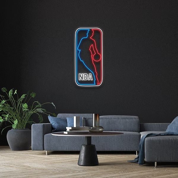 logo nba neon - Skizzografico