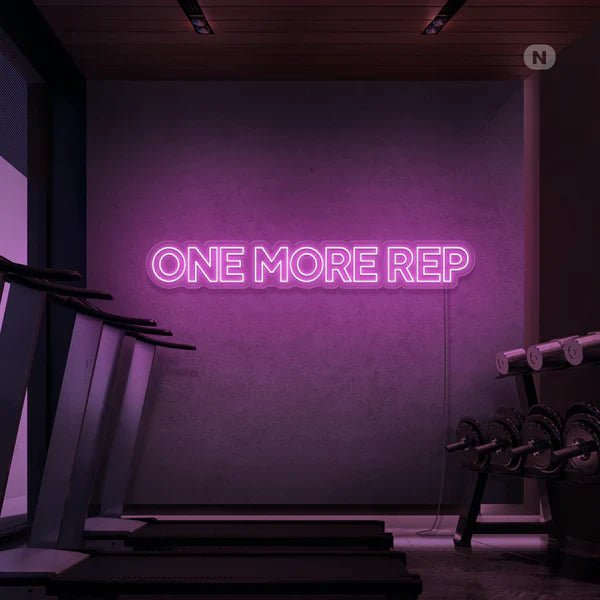 one more rep neon - Skizzografico