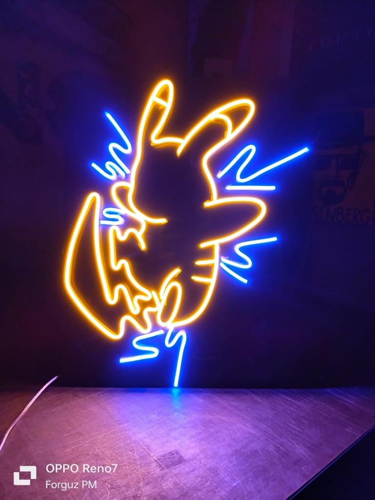 pikachu neon - Skizzografico