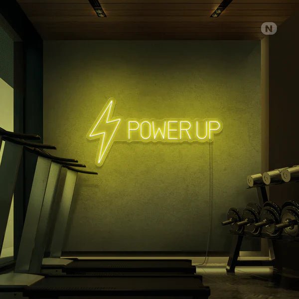 power up neon - Skizzografico