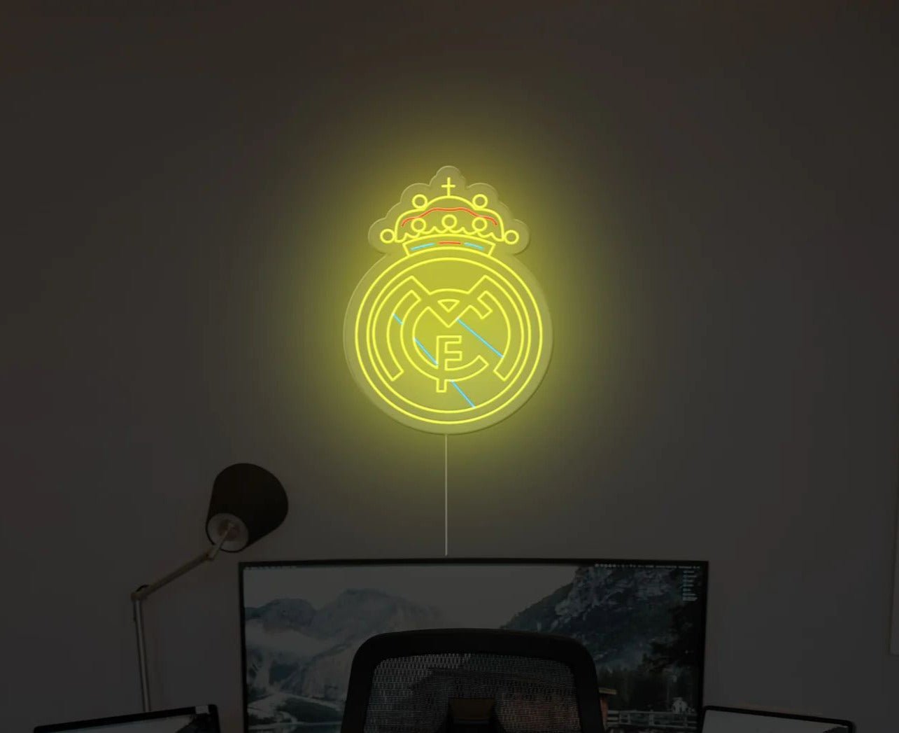 real madrid neon - Skizzografico