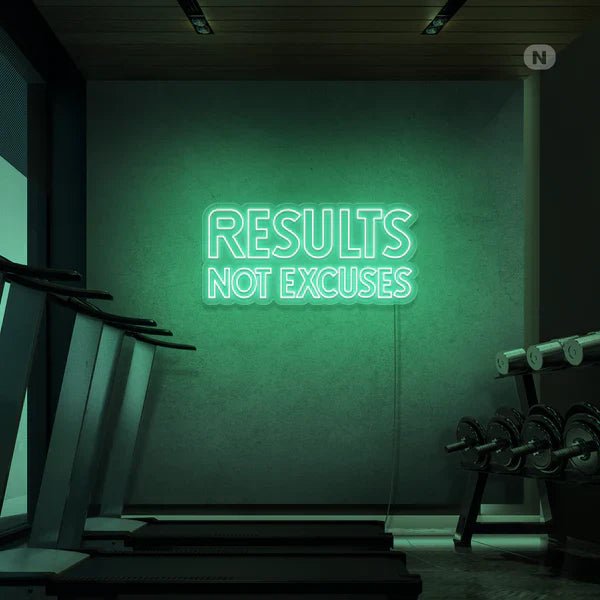 Result not excuses neon - Skizzografico