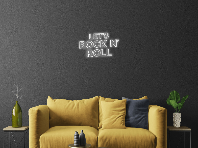 Rock n' Roll neon - Skizzografico