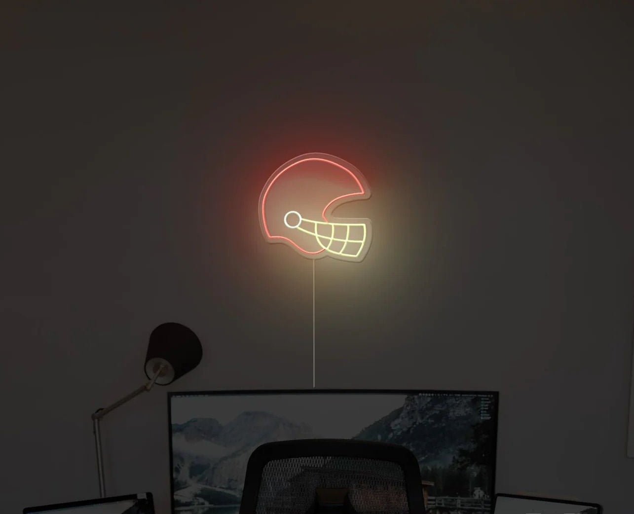 rugby neon - Skizzografico