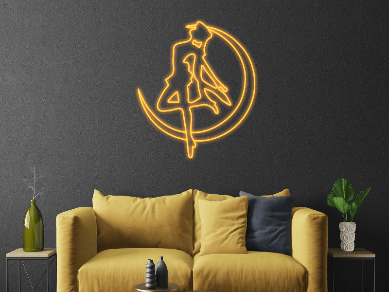 Salior moon neon - Skizzografico