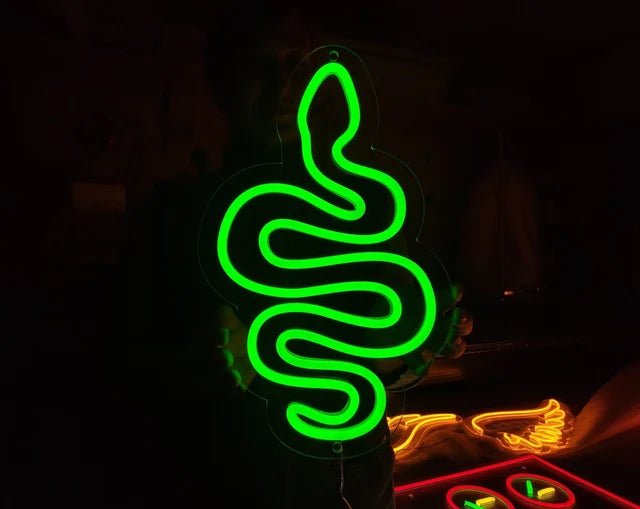 Serpente Neon - Skizzografico