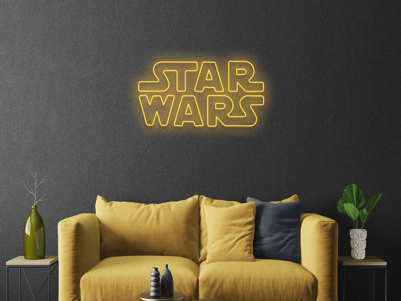 Star Wars neon - Skizzografico