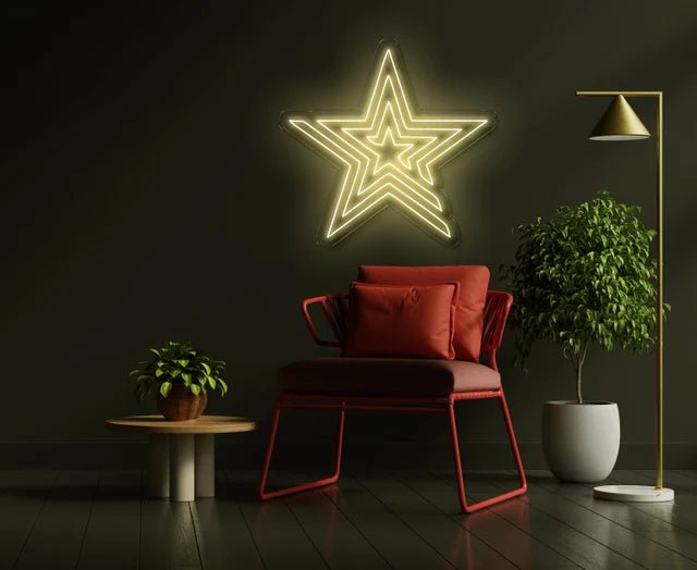 Stella luminosa Neon - Skizzografico