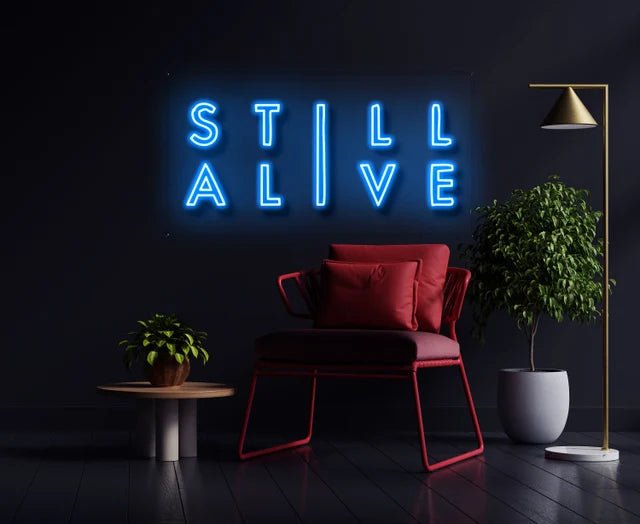 still alive neon - Skizzografico