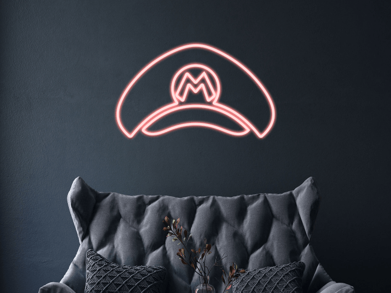 Super mario neon - Skizzografico