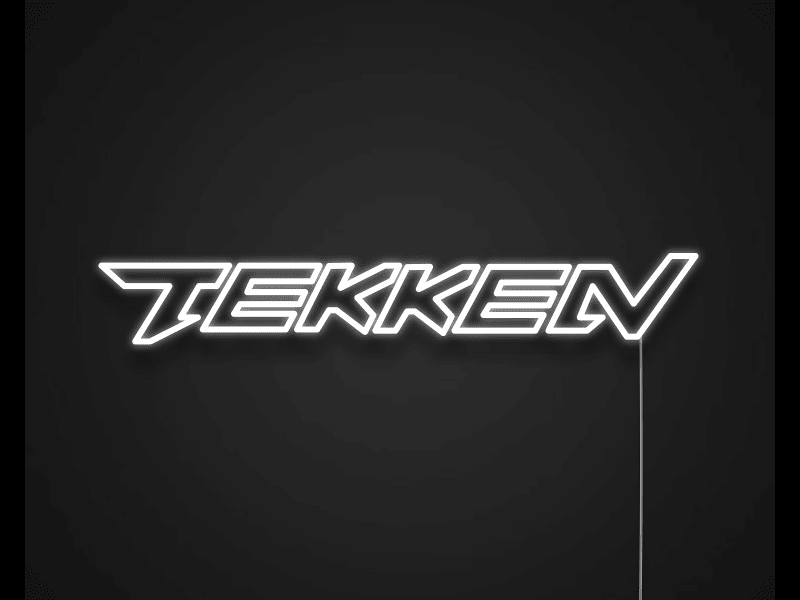 Tekken neon - Skizzografico