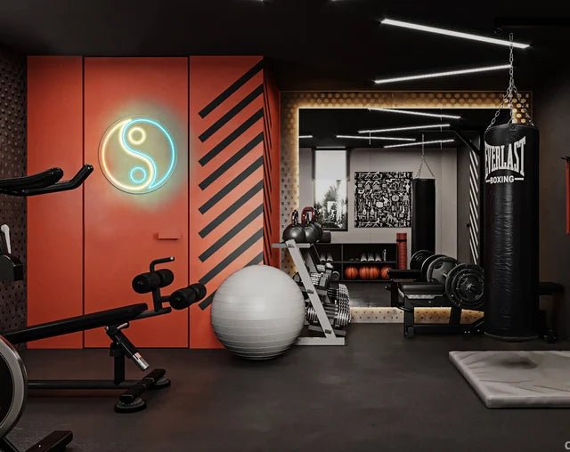 Ying yang Neon - Skizzografico