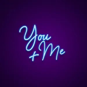 you + me neon - Skizzografico