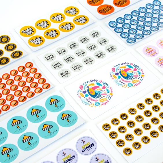 Adesivi personalizzati stickers
