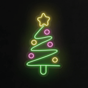 albero Natale Neon - Skizzografico