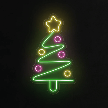 albero Natale Neon - Skizzografico