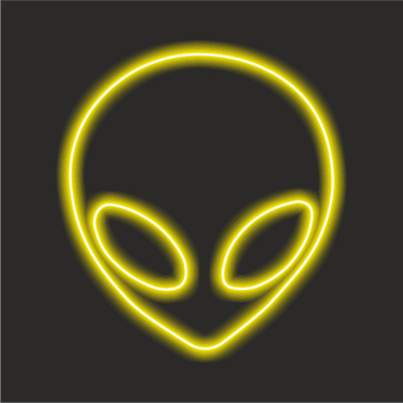 Neon Alieno - Skizzografico