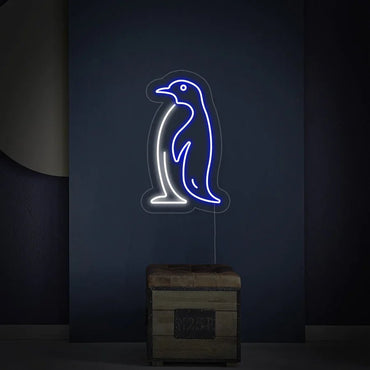 Pinguino neon - Skizzografico