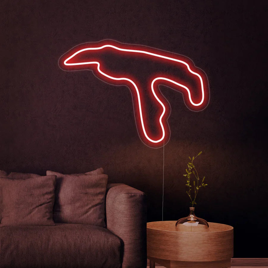 Belgium f1 neon