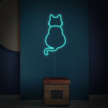 Sagoma Gatto neon - Skizzografico