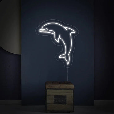 delfino neon - Skizzografico