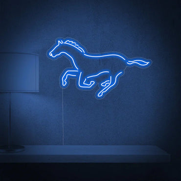 cavallo neon - Skizzografico