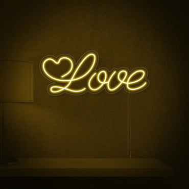 Love cuore neon - Skizzografico