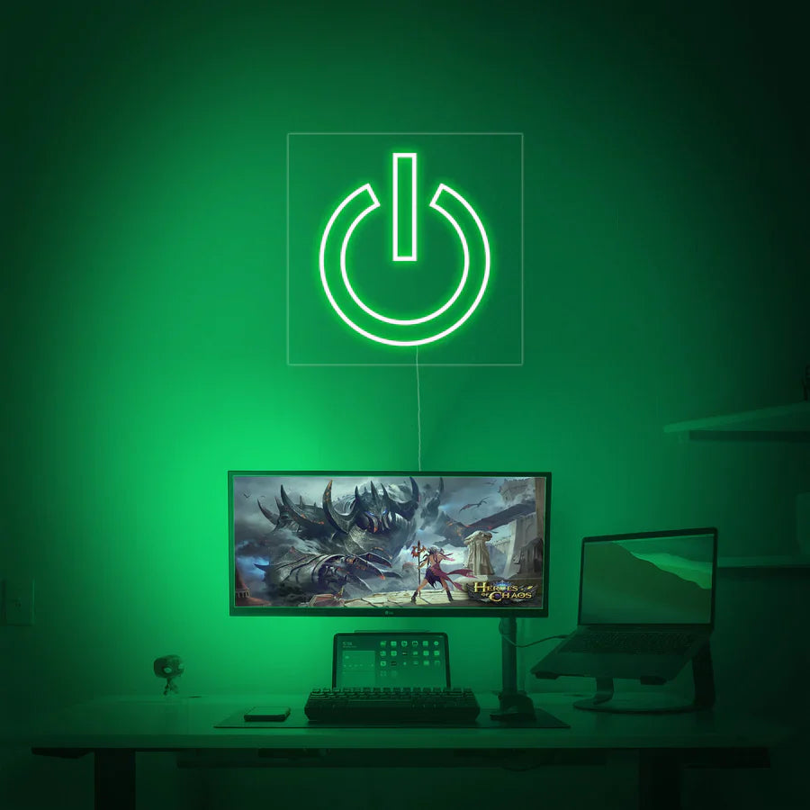 Power On neon