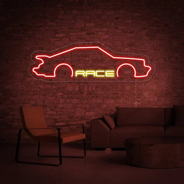 Race neon - Skizzografico