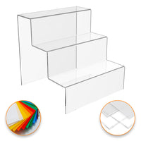 ALZATA/SUPPORTO in Plexiglass trasparente